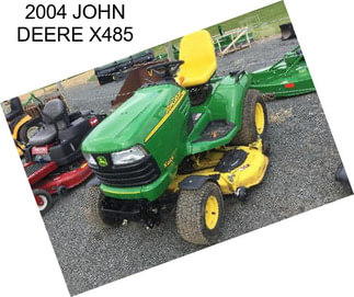 2004 JOHN DEERE X485