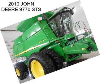 2010 JOHN DEERE 9770 STS