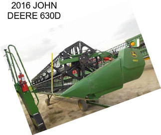 2016 JOHN DEERE 630D