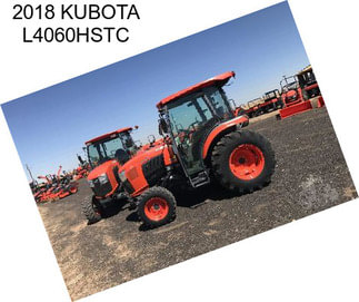 2018 KUBOTA L4060HSTC