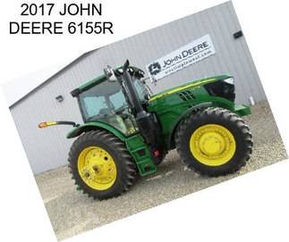 2017 JOHN DEERE 6155R