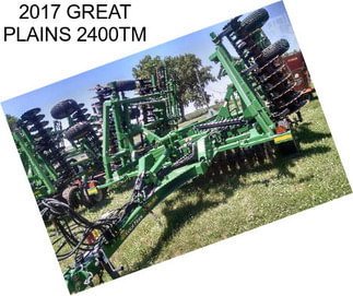 2017 GREAT PLAINS 2400TM