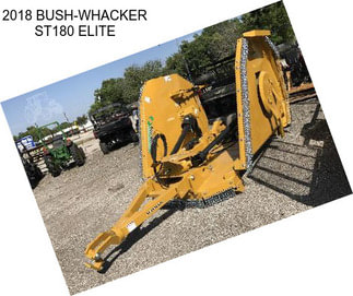 2018 BUSH-WHACKER ST180 ELITE