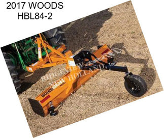 2017 WOODS HBL84-2