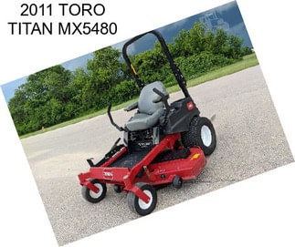 2011 TORO TITAN MX5480