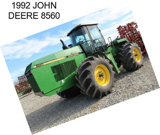 1992 JOHN DEERE 8560
