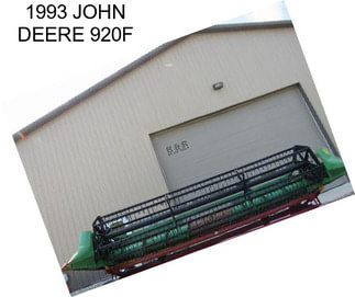 1993 JOHN DEERE 920F