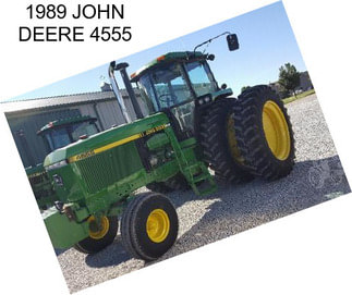 1989 JOHN DEERE 4555