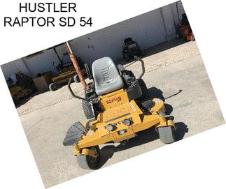 HUSTLER RAPTOR SD 54