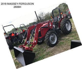 2018 MASSEY-FERGUSON 2606H