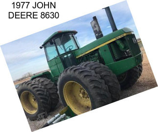 1977 JOHN DEERE 8630