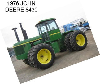 1976 JOHN DEERE 8430