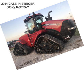 2014 CASE IH STEIGER 500 QUADTRAC