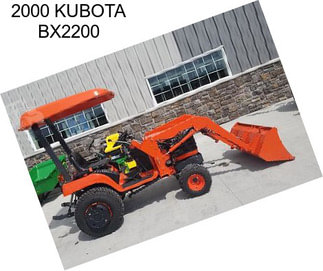 2000 KUBOTA BX2200