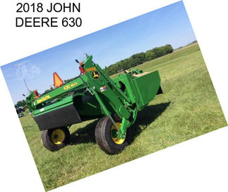2018 JOHN DEERE 630