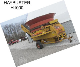 HAYBUSTER H1000