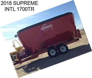 2018 SUPREME INTL 1700TR