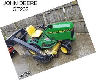 JOHN DEERE GT262