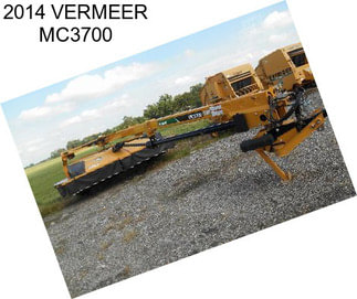 2014 VERMEER MC3700