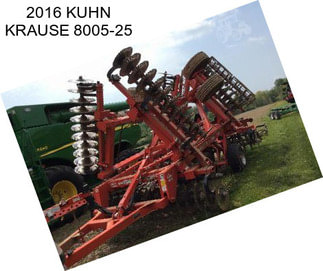 2016 KUHN KRAUSE 8005-25