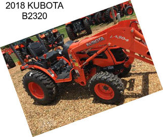 2018 KUBOTA B2320