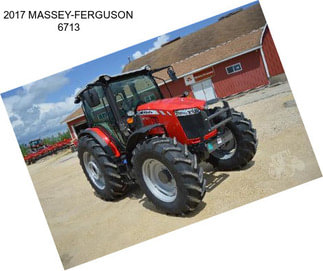 2017 MASSEY-FERGUSON 6713