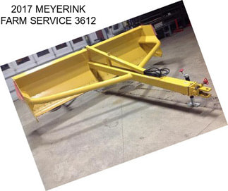 2017 MEYERINK FARM SERVICE 3612