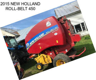 2015 NEW HOLLAND ROLL-BELT 450