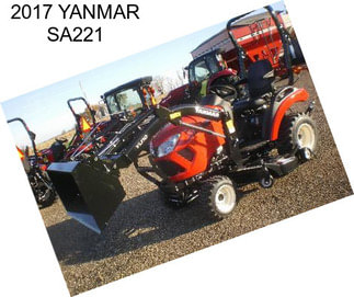 2017 YANMAR SA221