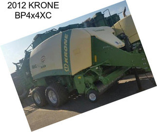 2012 KRONE BP4x4XC