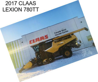 2017 CLAAS LEXION 780TT