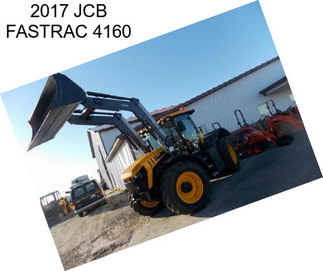 2017 JCB FASTRAC 4160