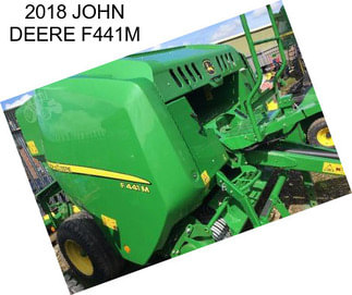 2018 JOHN DEERE F441M