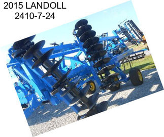 2015 LANDOLL 2410-7-24