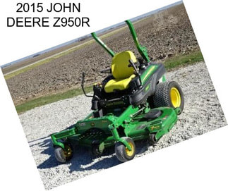 2015 JOHN DEERE Z950R