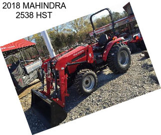 2018 MAHINDRA 2538 HST