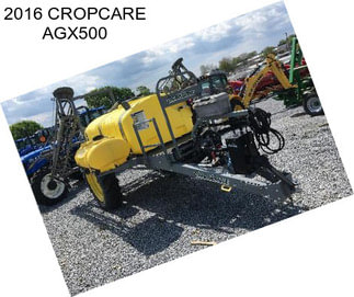 2016 CROPCARE AGX500