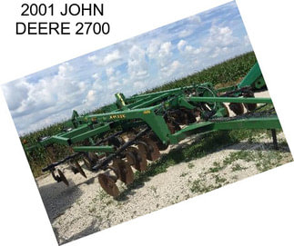 2001 JOHN DEERE 2700