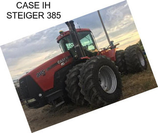 CASE IH STEIGER 385