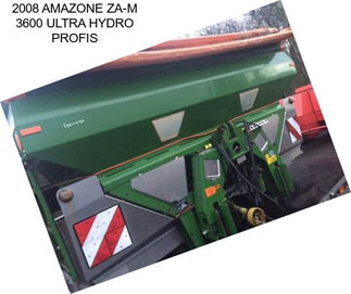 2008 AMAZONE ZA-M 3600 ULTRA HYDRO PROFIS