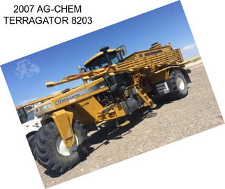 2007 AG-CHEM TERRAGATOR 8203