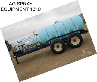 AG SPRAY EQUIPMENT 1610