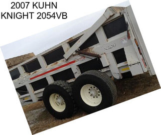 2007 KUHN KNIGHT 2054VB