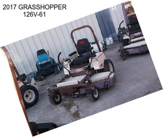 2017 GRASSHOPPER 126V-61