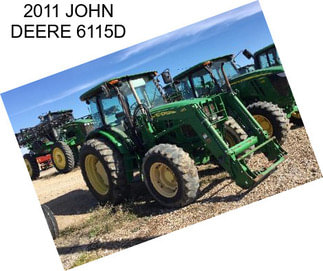 2011 JOHN DEERE 6115D