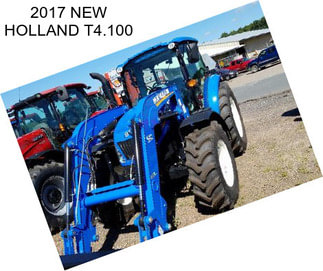 2017 NEW HOLLAND T4.100