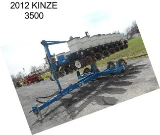 2012 KINZE 3500