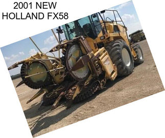 2001 NEW HOLLAND FX58