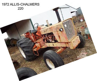 1972 ALLIS-CHALMERS 220