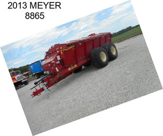 2013 MEYER 8865